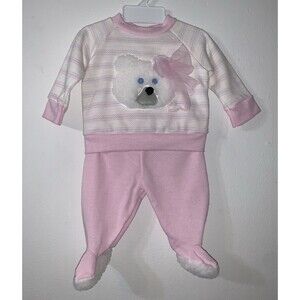 Vintage Dimi by Kessler Baby Girls Size 3-6 Months 2 Piece Outfit